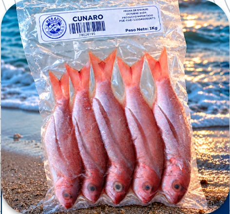 Cunaro, presentación empacada de Mar Azul