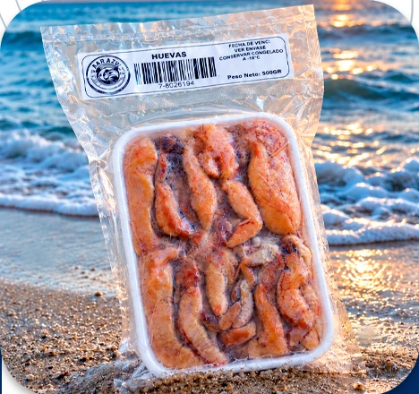 Huevas, presentación empacada de Mar Azul