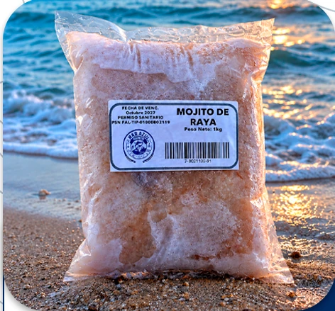 Mojito de raya, presentación empacada de Mar Azul