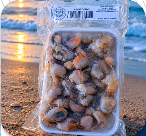 Pepitonas, presentación empacada de Mar Azul